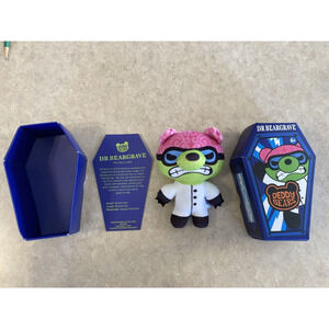 Deddy Bears 5” Plush Stuffed Bear Dr Beargrave In Coffin Collectible 2024